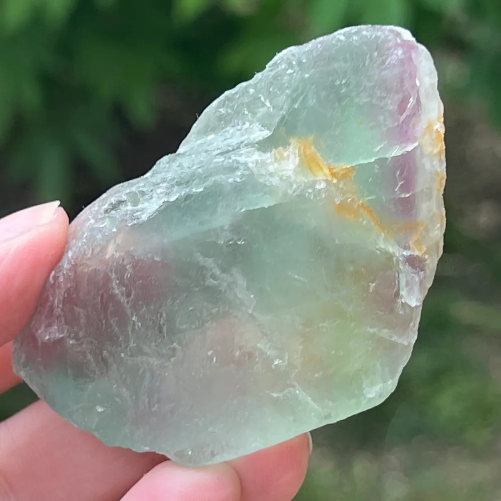 Namíbiai fluoritrög kristály, modell 1