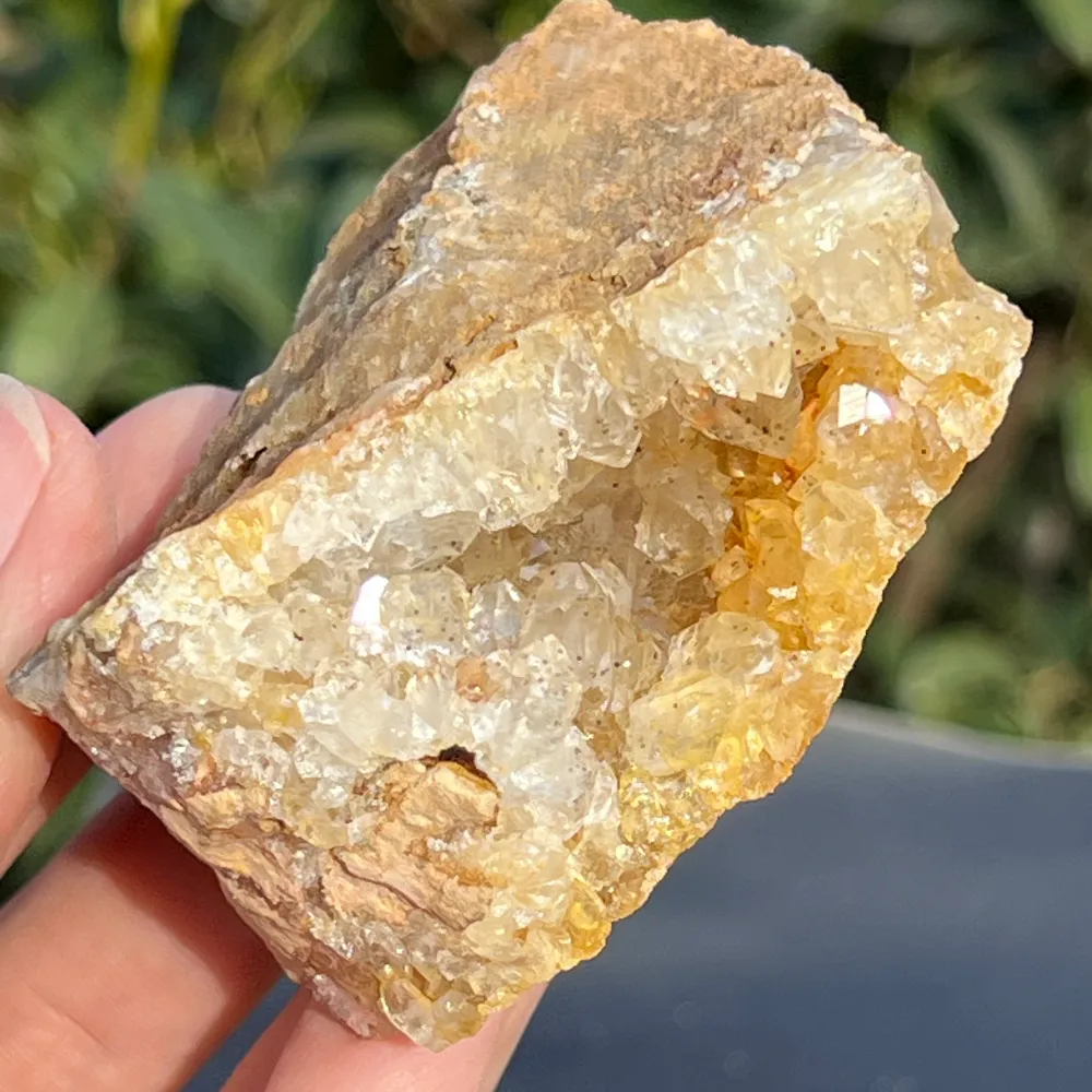 Zambia citrin kvarc klaszter, Golden Healer modell 54