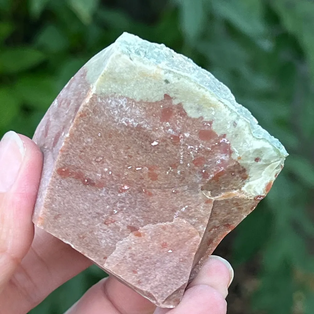 Indiai vörös szardonyx durva kő m5