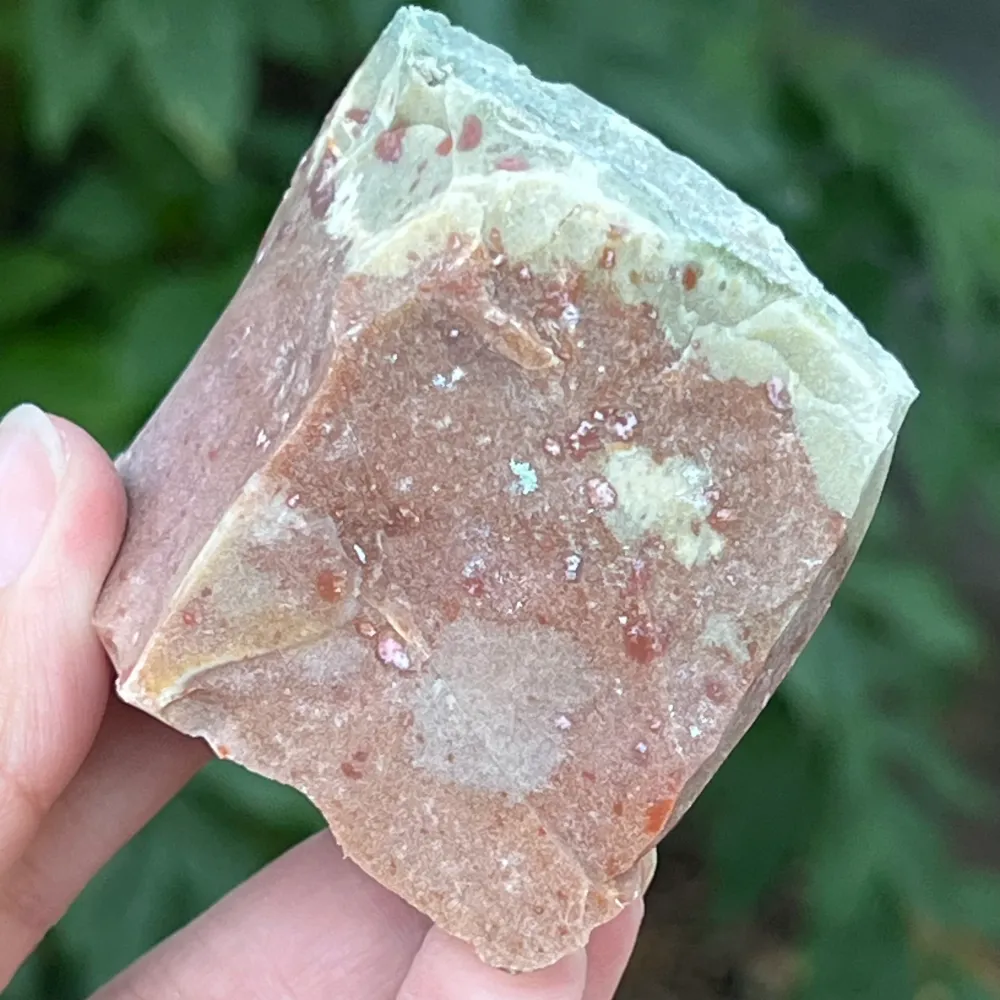 Indiai vörös szardonyx durva kő m5