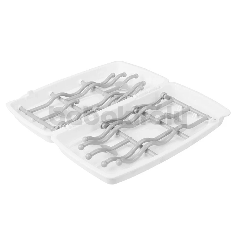 BabyOno Összecsukható cumisüveg szárító - Fehér