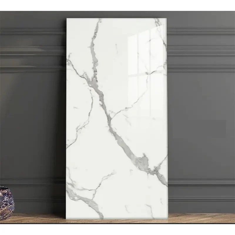 10 darab tapétalap készlet, Vivimall, 60 x 30 cm, 1.5 mm vastagság, PVC, Márványutánzat minta, 1.8 nm felület, Világosszürke