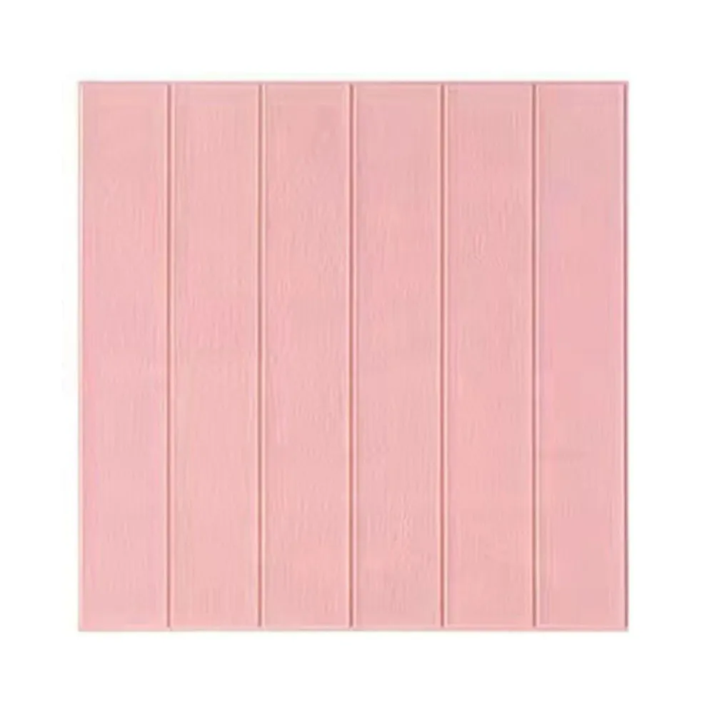 10 darab 3D tapétapanel szett, Vivimall, 70 x 70 cm, 3 mm vastagságú, gyantából készült, fahatású lapok, 4.9 nm lefedett f...