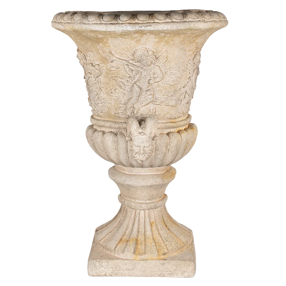 ENGLAND antik bézs fali kaspó 76 cm