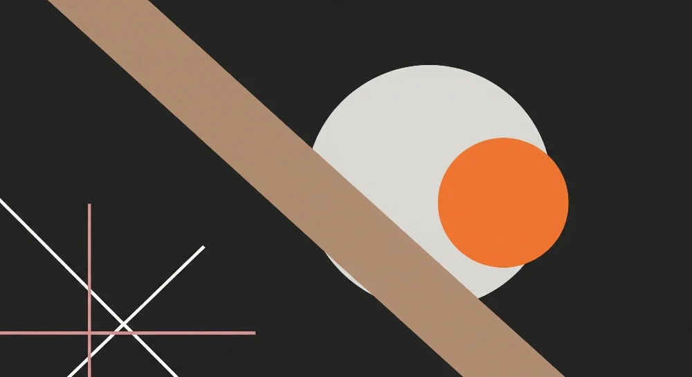 Gyerekek számára készült tapéta | Geometrikus formák fekete alapon