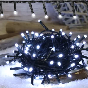 Karácsonyi fényfüzér, kültéri/beltéri 230VAC, 5+20M, 800LED, 6W, , 12000-13000K, IP44 CHRSTHOB800CW