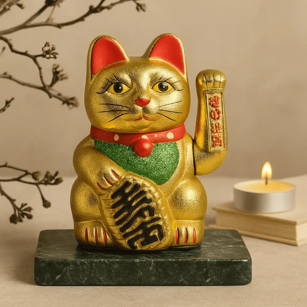 Maneki Neko Szerencsés Pénz Macska