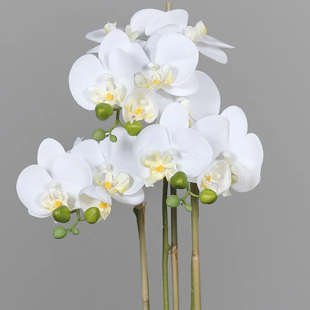 ORCHID fehér mű orchidea 64 cm