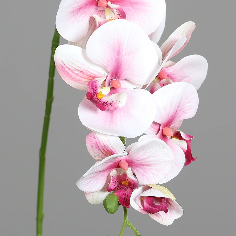 ORCHID halvány pink szálas mű orchidea 96 cm