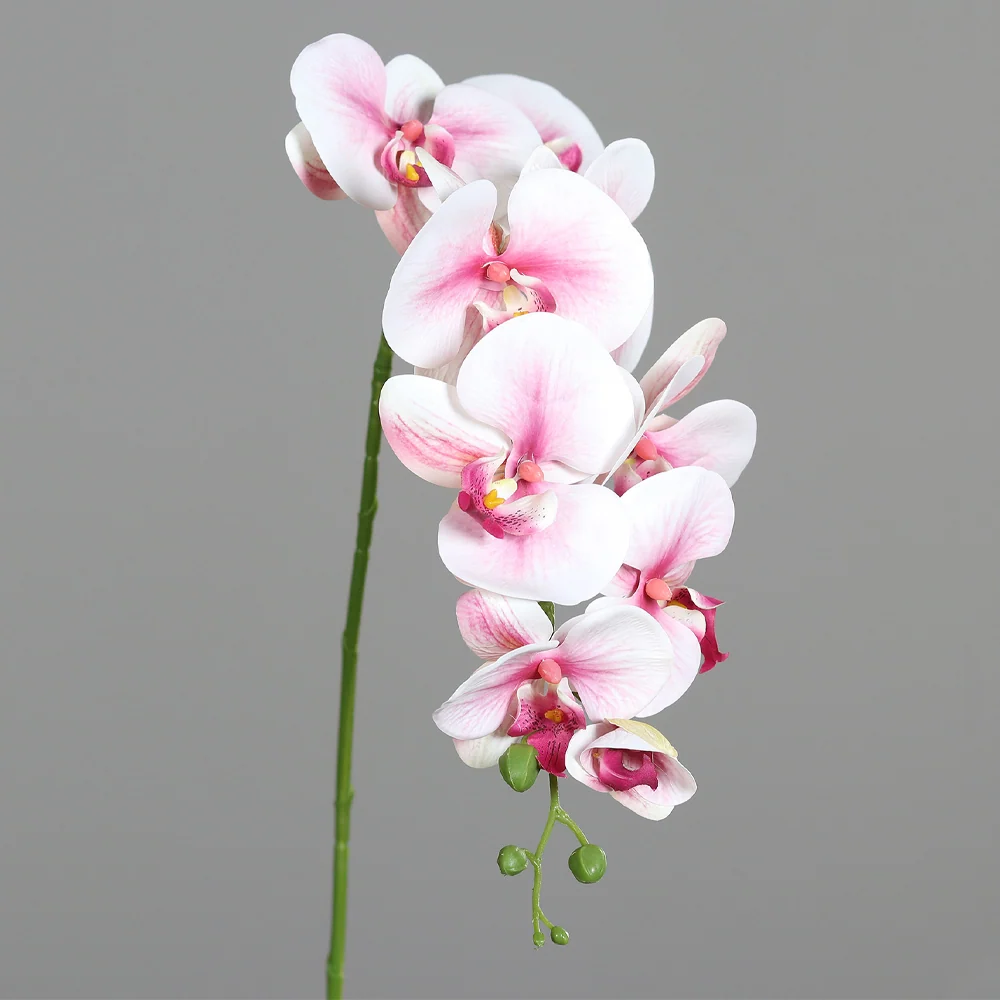 ORCHID halvány pink szálas mű orchidea 96 cm