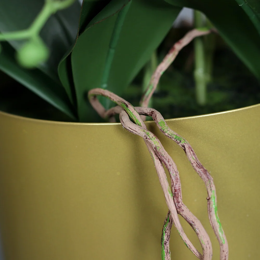 ORCHID krémszínű cserepes mű orchidea 100 cm