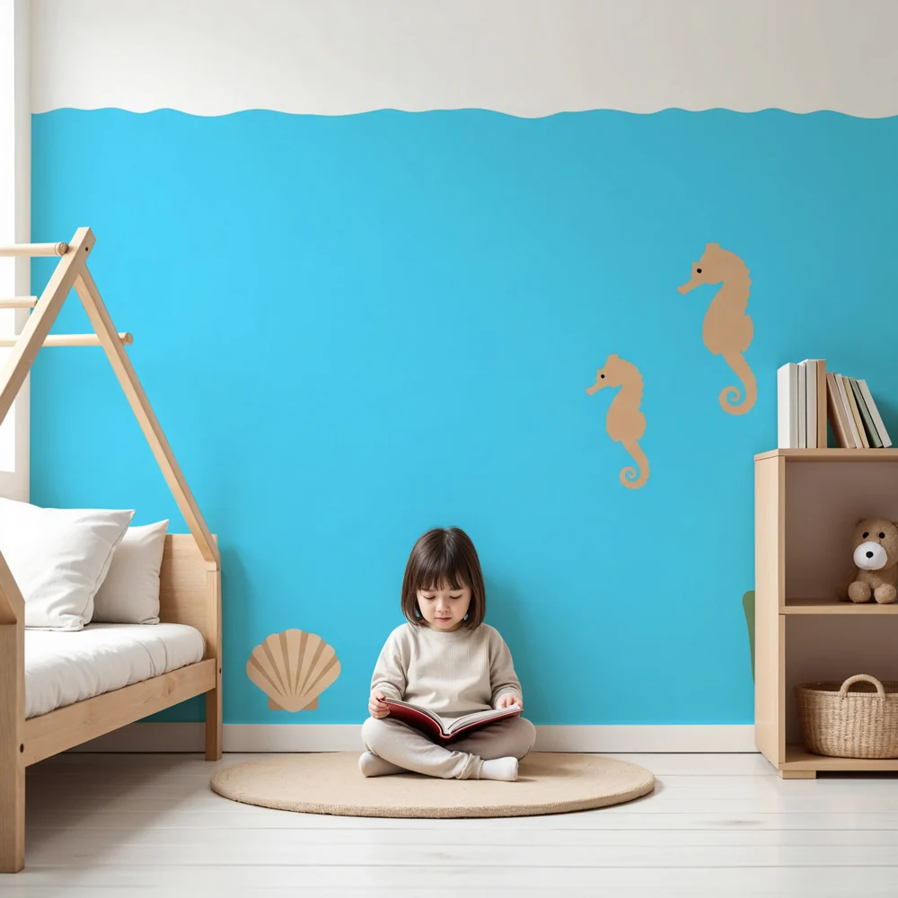 Papel de parede quarto bebê | Tengeri sárkányok