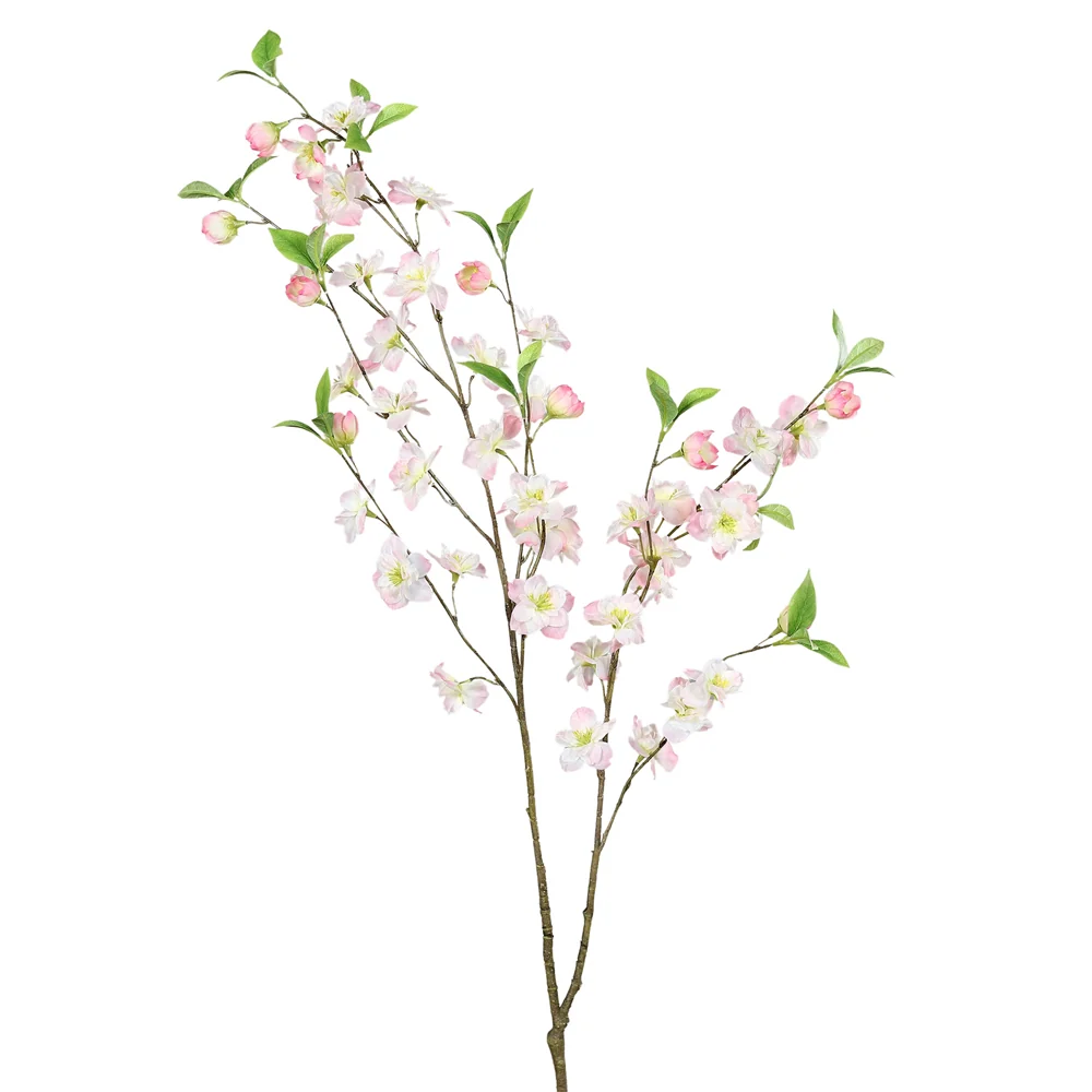 PRUNUS rózsaszín mű cseresznyefa ág 105 cm