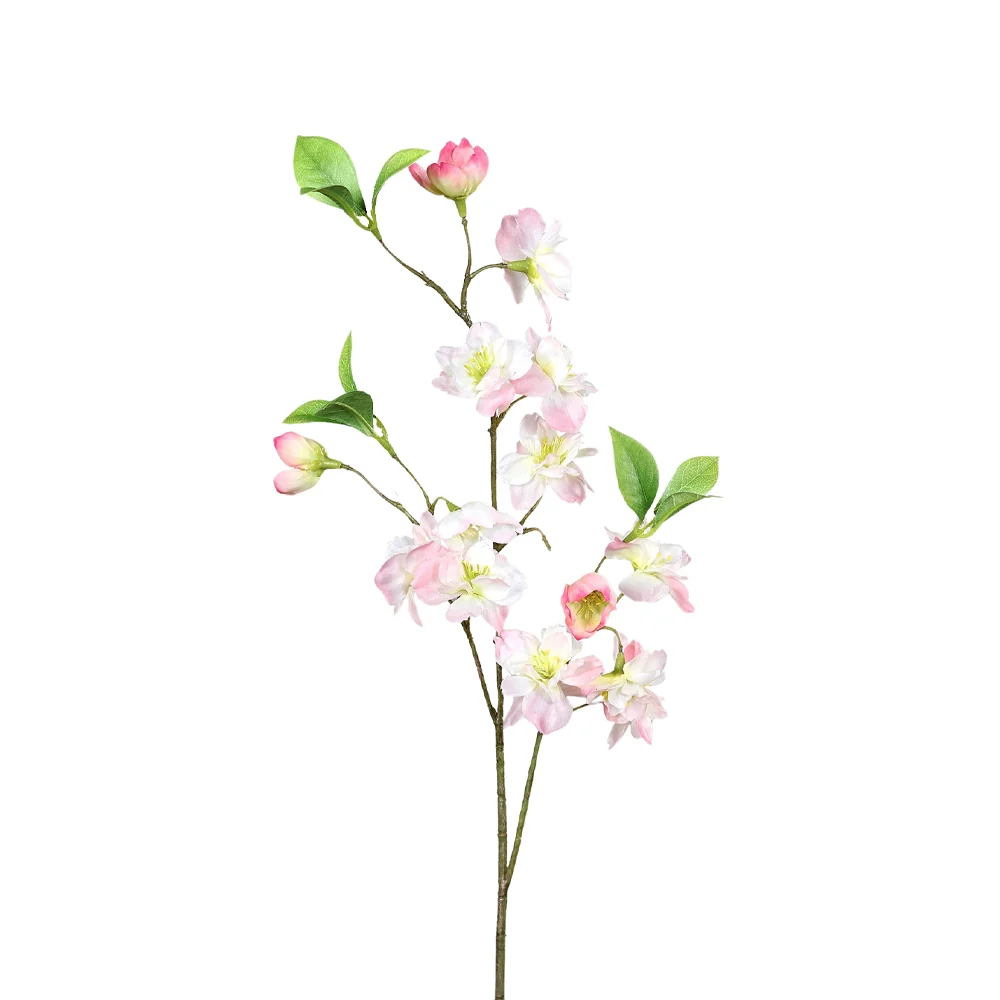 PRUNUS rózsaszín mű cseresznyefa ág 60 cm