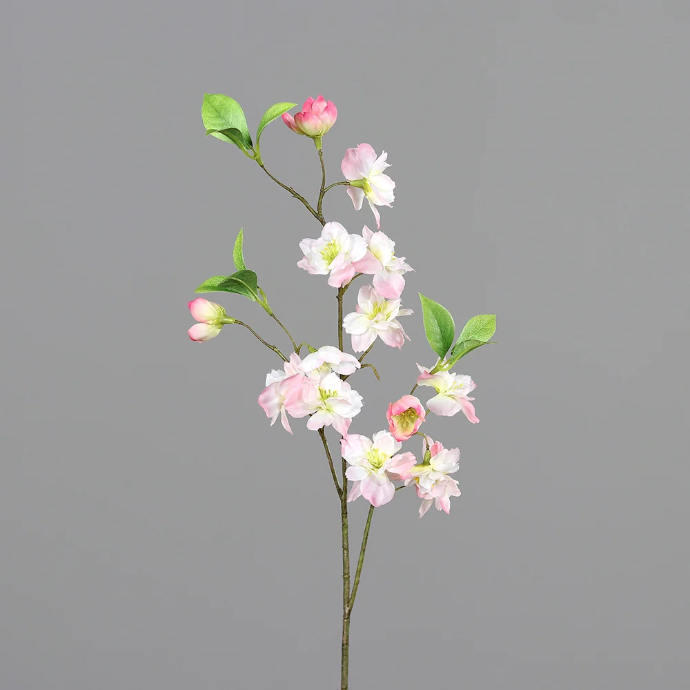 PRUNUS rózsaszín mű cseresznyefa ág 60 cm