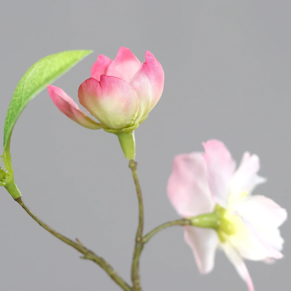 PRUNUS rózsaszín mű cseresznyefa ág 60 cm