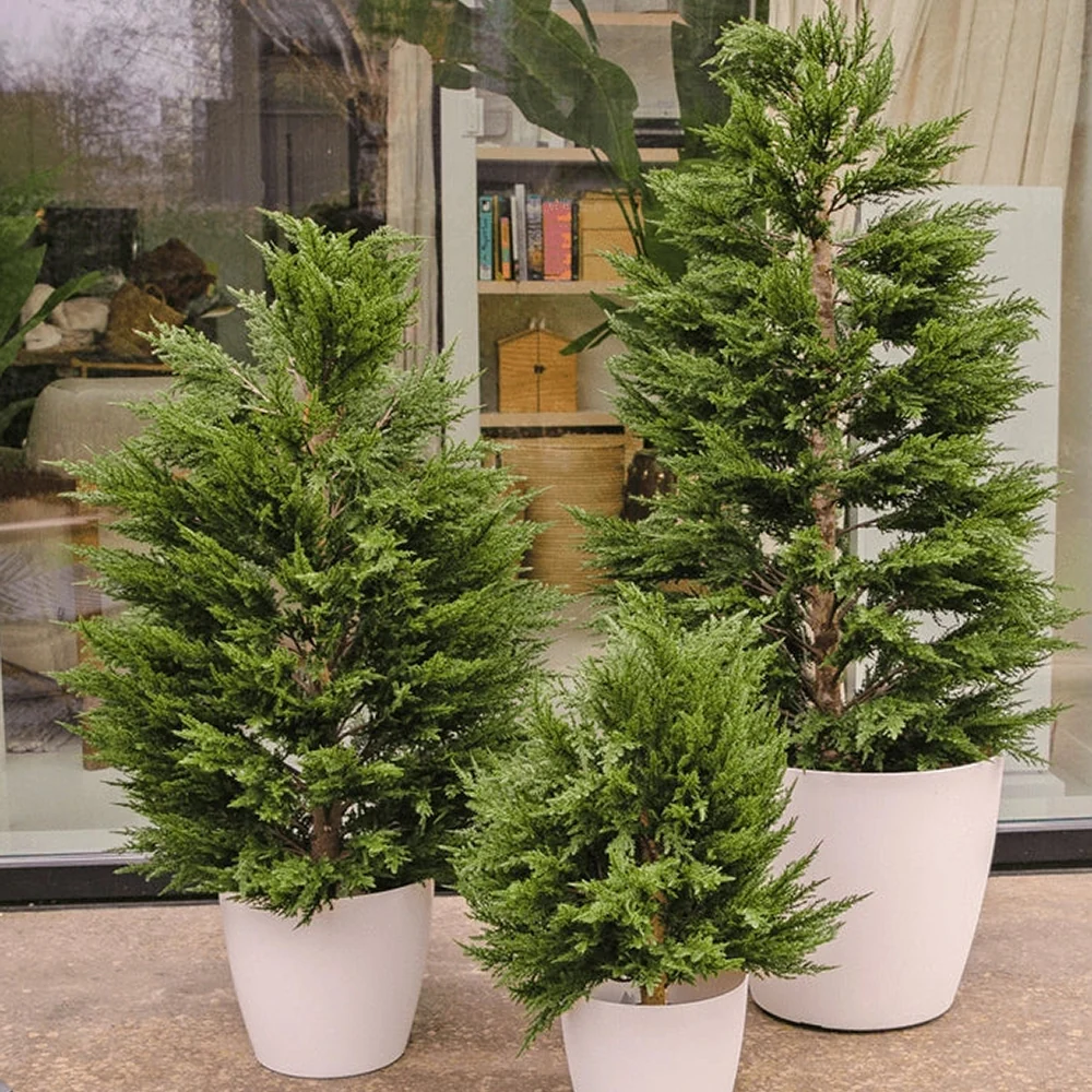 THUJA DELUXE UV-álló zöld mű tuja 150 cm