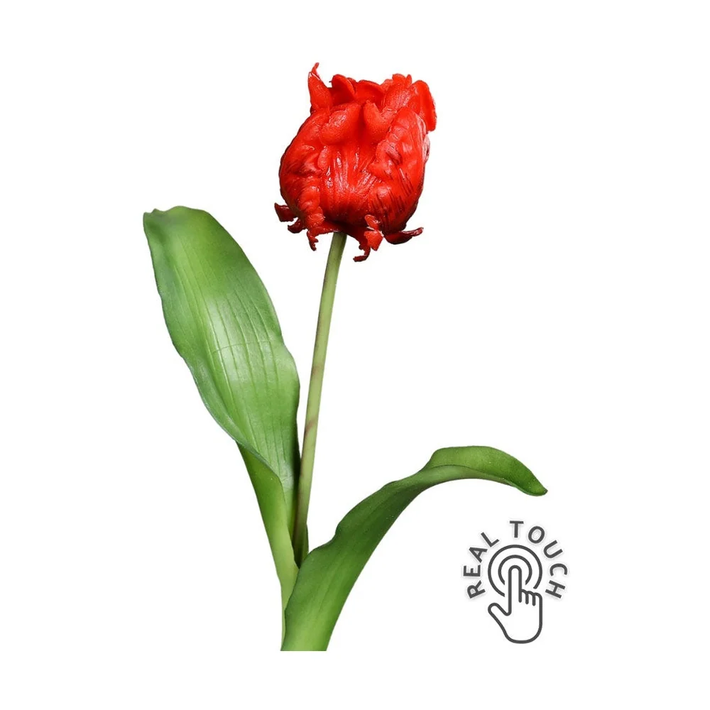 TULIP piros mű tulipán 33 cm piros