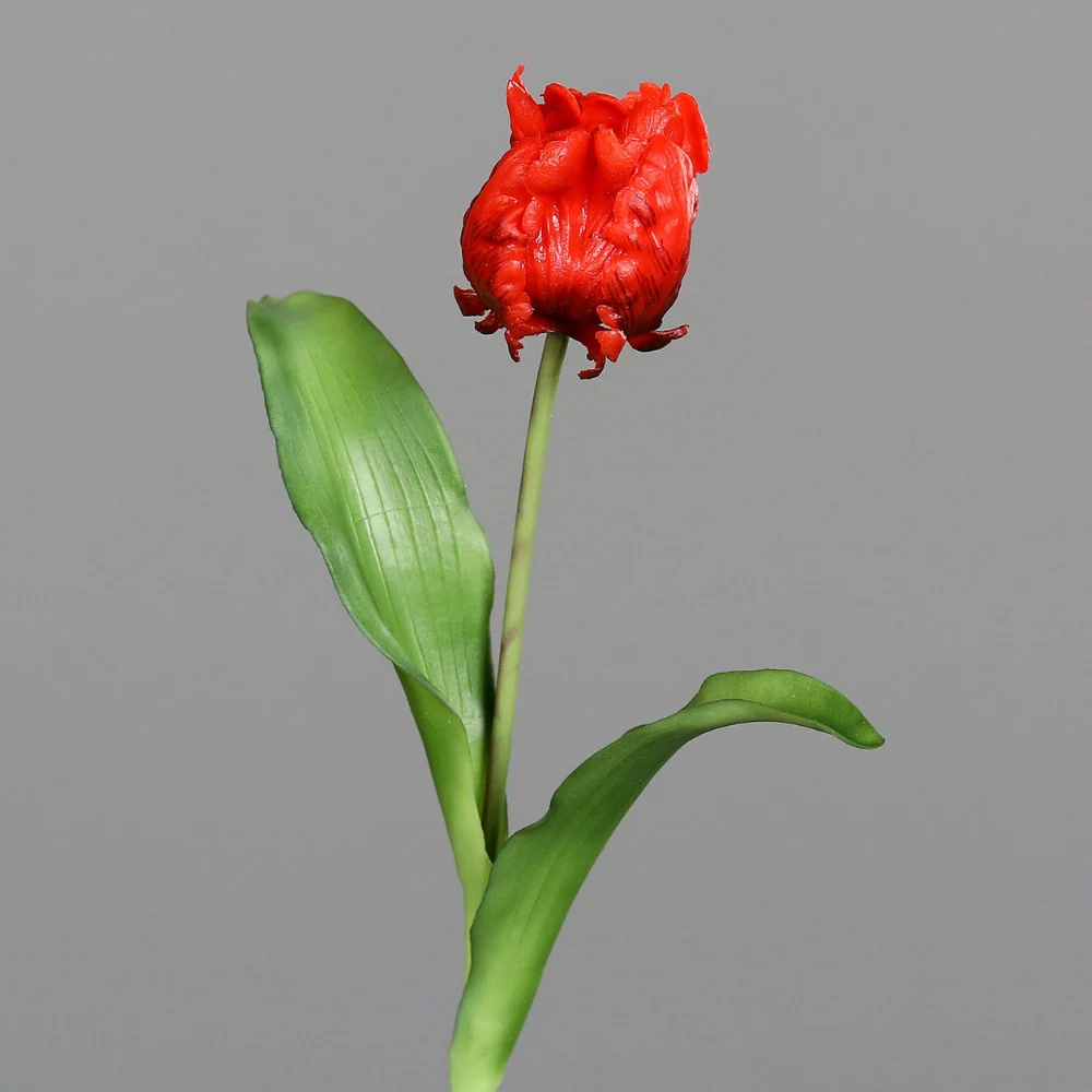 TULIP piros mű tulipán 33 cm piros