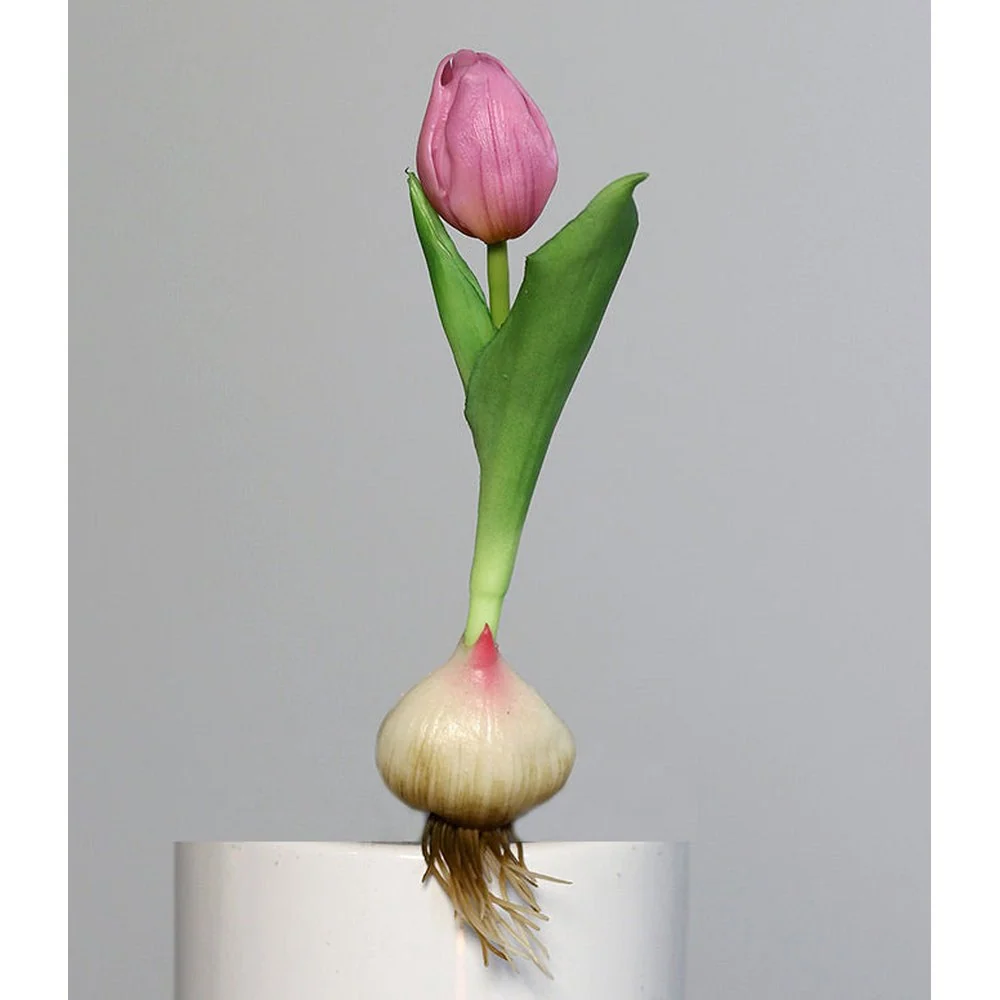 TULIP rózsaszín mű hagymás tulipán 17 cm