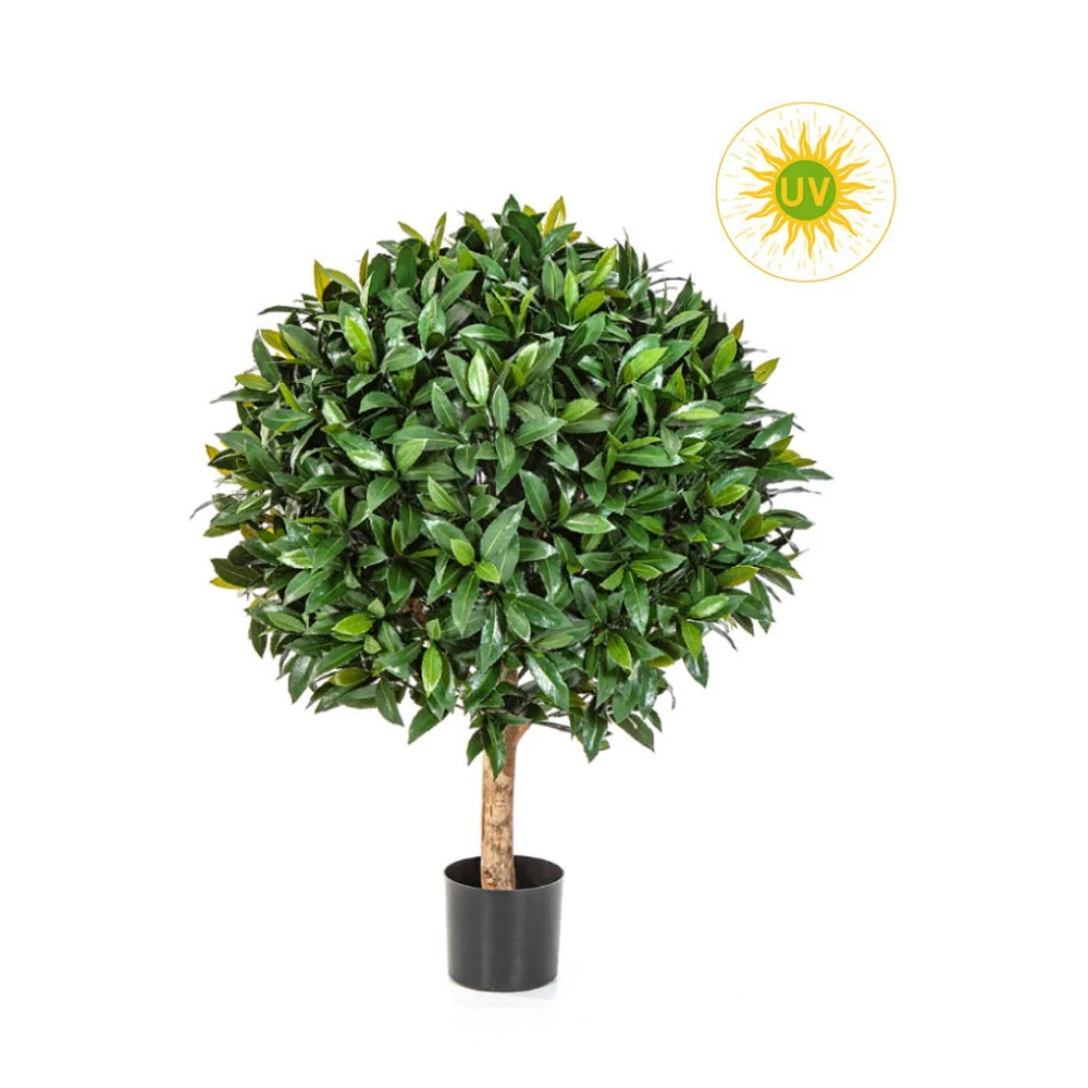 UV-álló babérfa műnövény 110 cm zöld "Laurel"