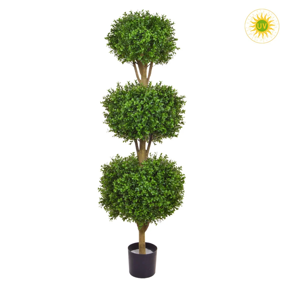 UV-álló mű buxus bokor 120 cm "Buxus"