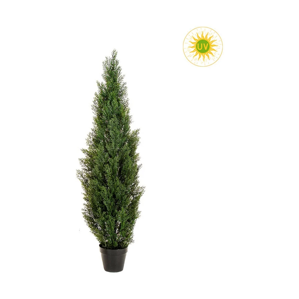 UV-álló cédrus tuja műnövény 150 cm zöld CEDAR THUJA