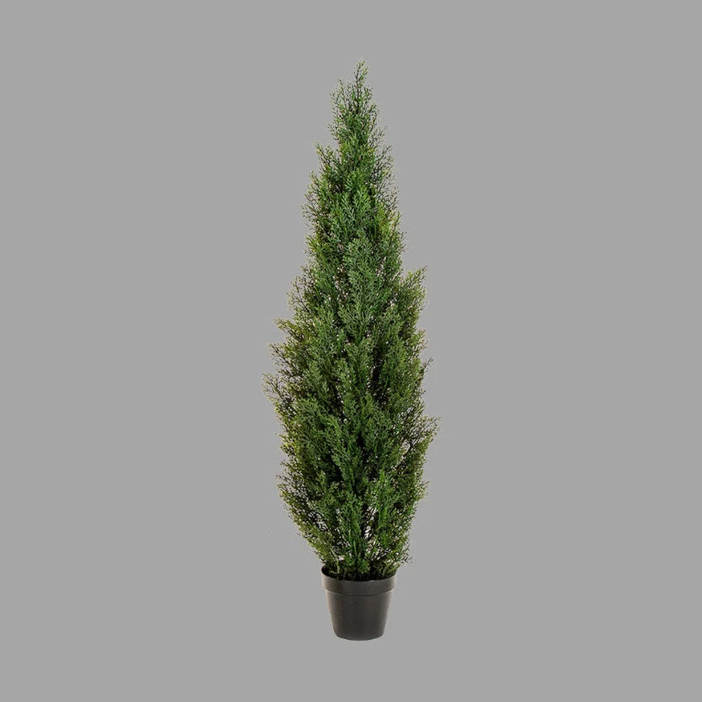 UV-álló cédrus tuja műnövény 150 cm zöld CEDAR THUJA