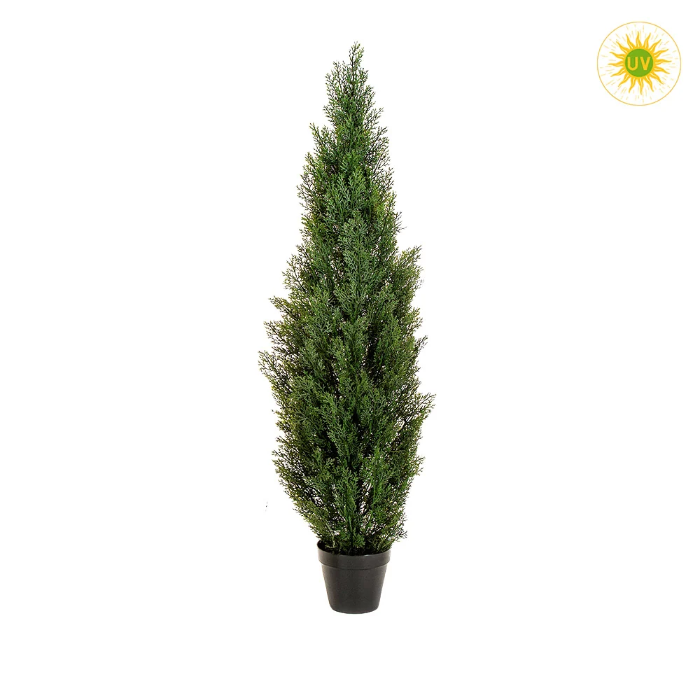 UV-álló cédrus tuja műnövény 150 cm zöld CEDAR THUJA