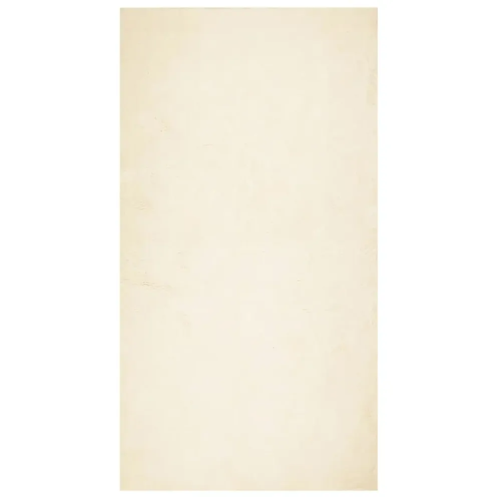 vidaXL HUARTE krémszínű rövid szálú puha és mosható szőnyeg 80x150 cm
