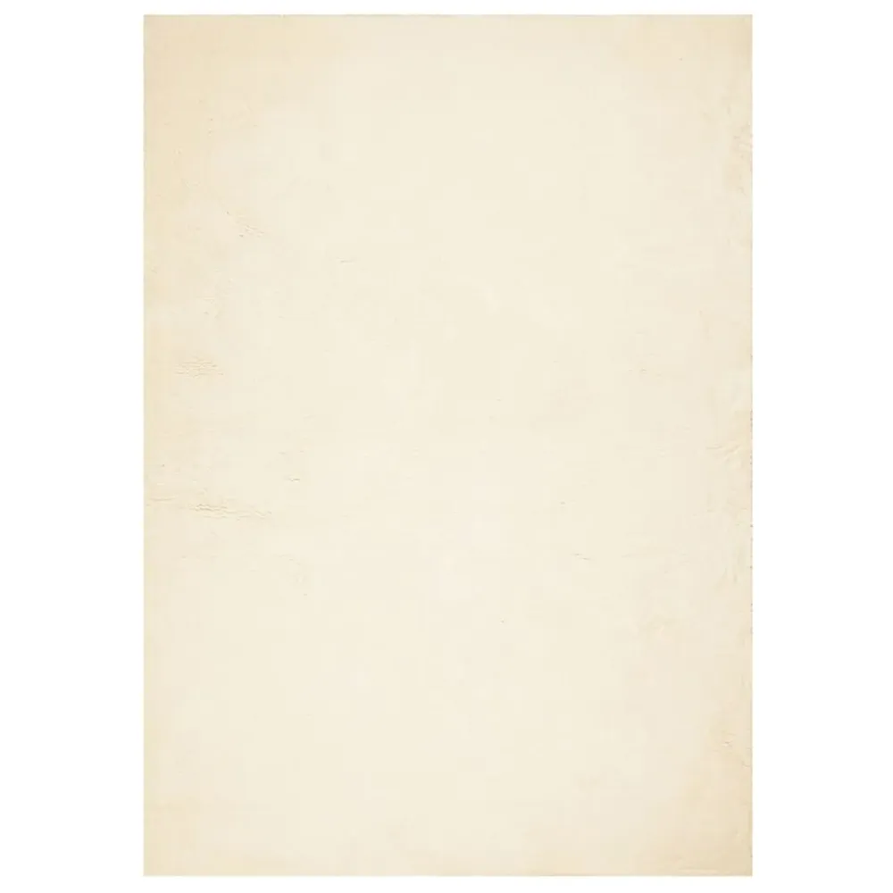 vidaXL HUARTE krémszínű rövid szálú puha és mosható szőnyeg 120x170 cm