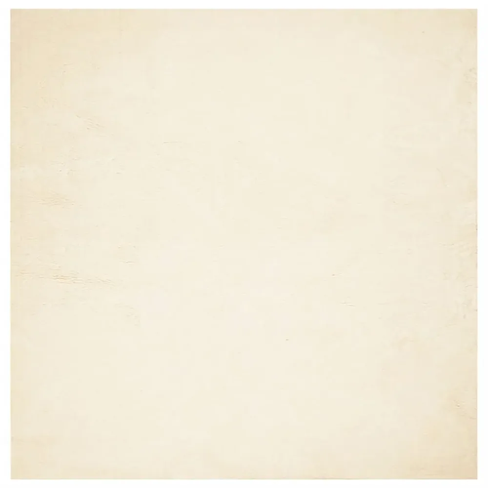 vidaXL HUARTE krémszínű rövid szálú puha és mosható szőnyeg 240x240 cm