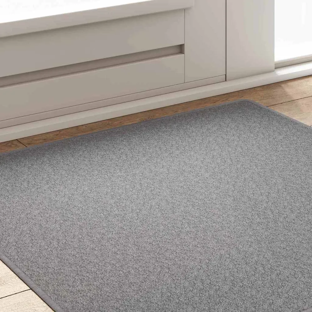 vidaXL Szőnyeg futó Világosszürke 100 x 100 cm 100% Polipropilén