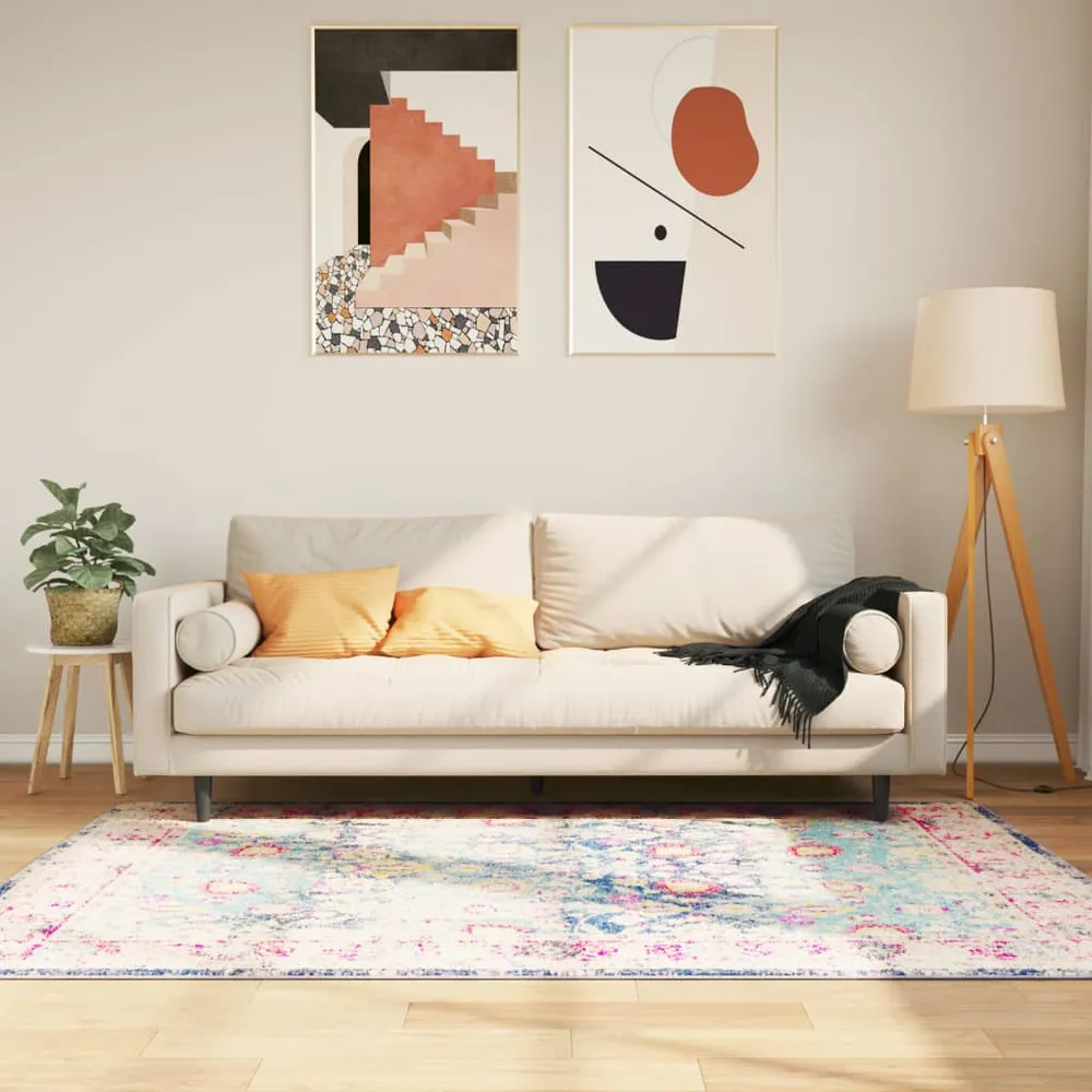 vidaXL többszínű mosható szőnyeg 120 x 180 cm