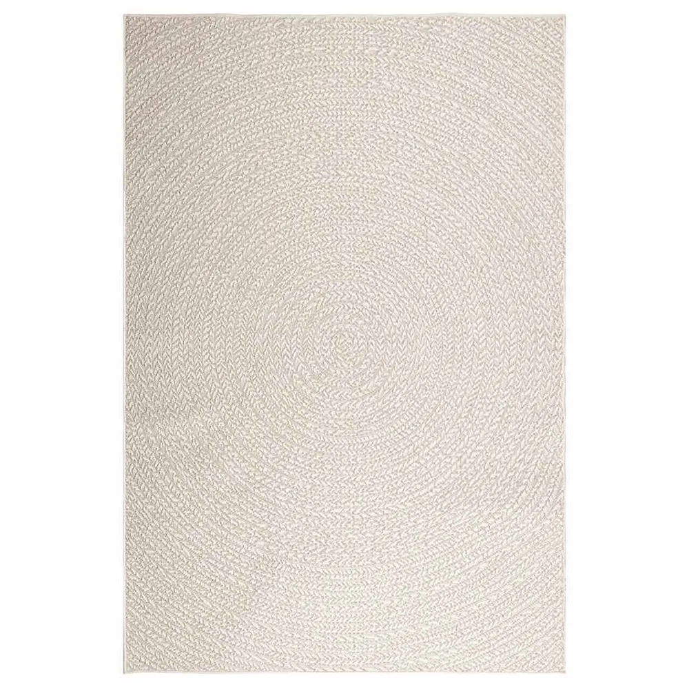 vidaXL ZIZUR krém juta hatású beltéri és kültéri szőnyeg 160x230 cm