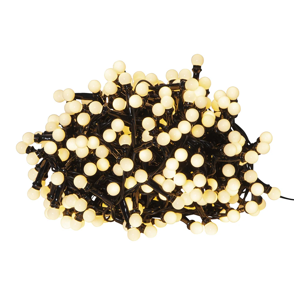 MINI BERRY 300 LED-es, 8 funkciós kültéri fényfüzér 6 m