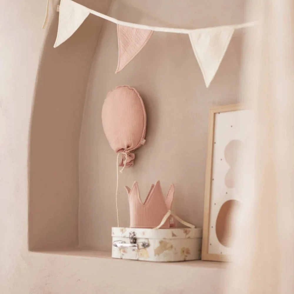 Jollein Léggömb dekoráció gyerekszobába Wild Rose Pink