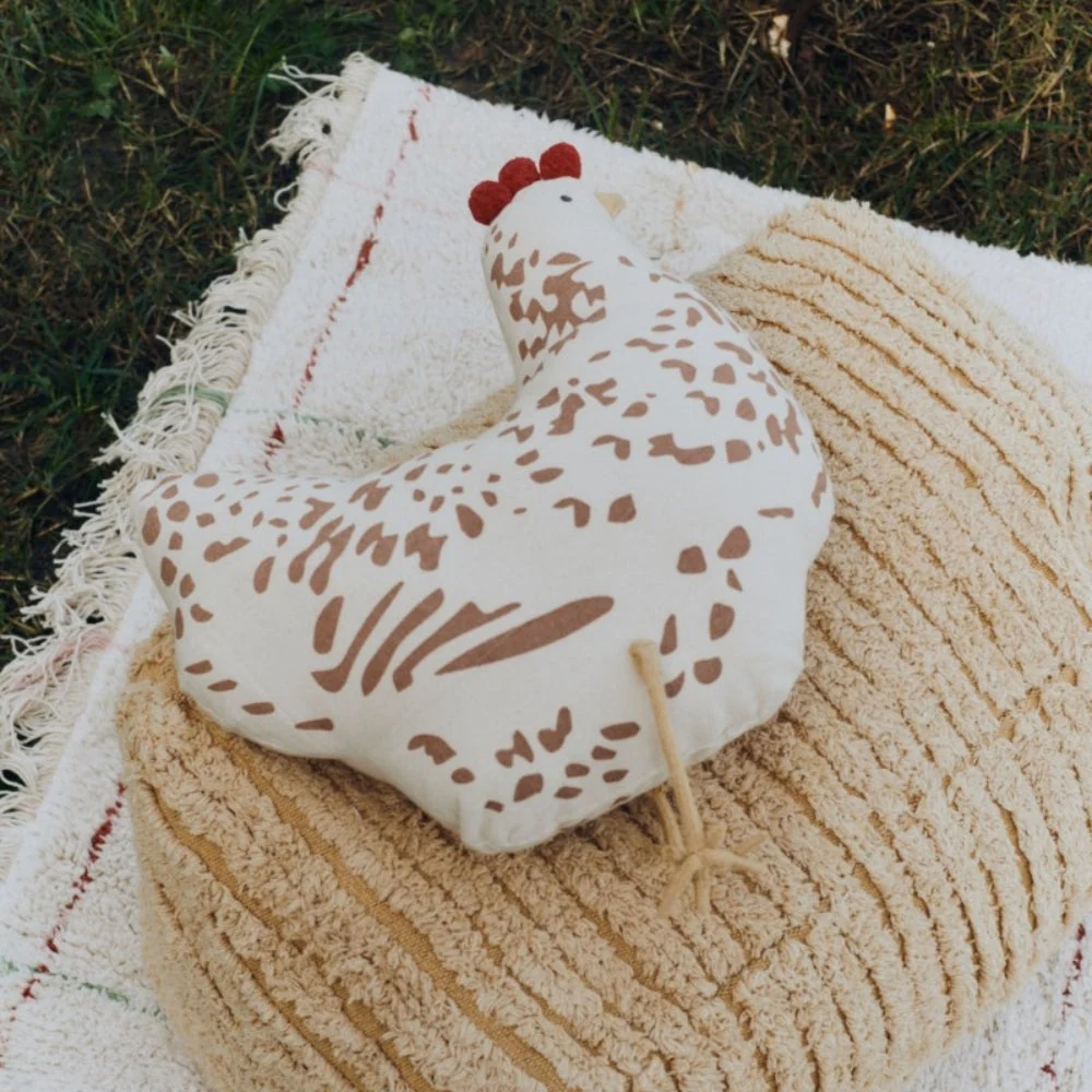 Lorena Canals Dekoratív párna Hen 36 cm
