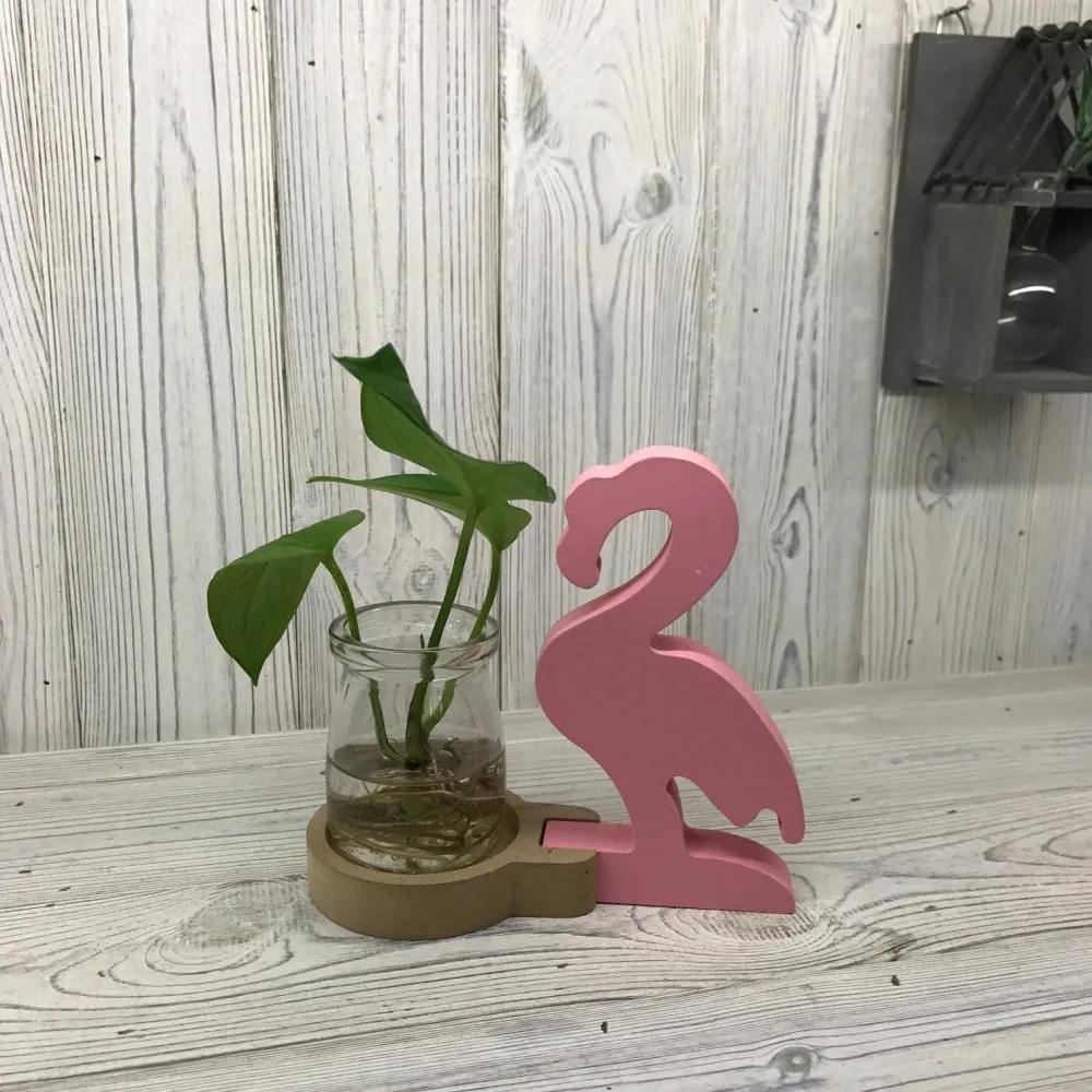 Hidropónikus Ültető Rózsaszín Flamingó