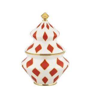Delight Bon bon üveg porcelánból Kézzel díszített