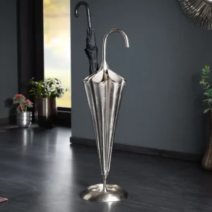 UMBRELLA ezüst alumínium esernyőtartó