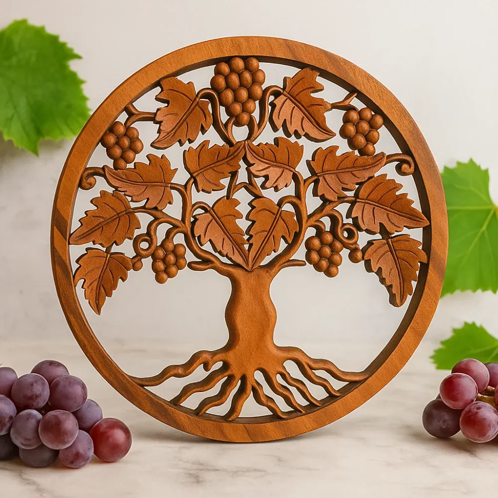 Életfa panel szőlővel 40 cm