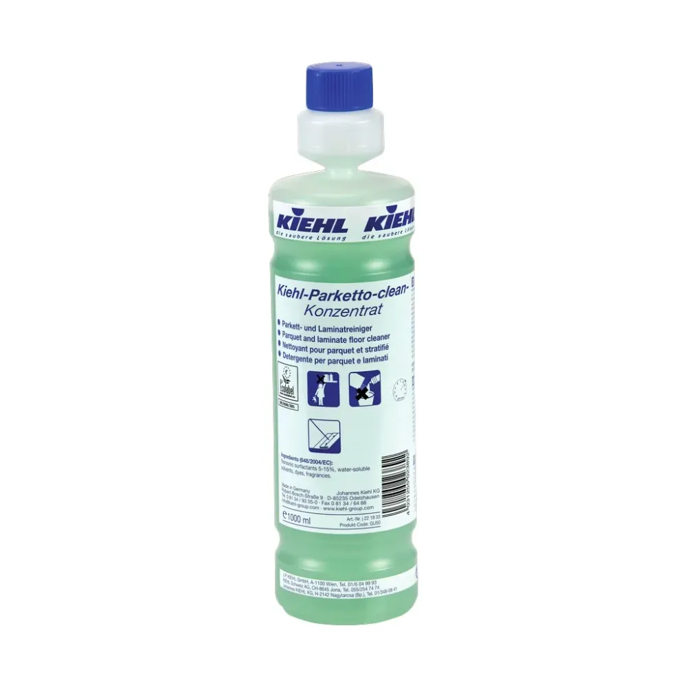 PARKETTO-CLEAN KONC. KIEHL, 1 L, TISZTÍTÓSZER, FA,