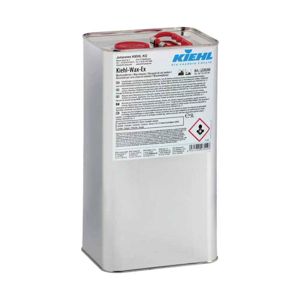 WAX-EX KIEHL, 5 L, ALAPTISZTÍTÓSZER, FA, WAX ELTÁV