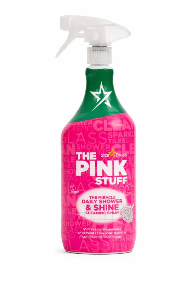 Pink Stuff Csodálatos Napi Zuhanyzó és Fény Tisztítóspray 850ml - Korlátozott Kiadás