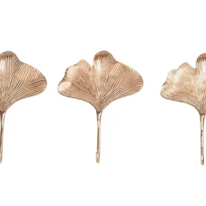 GINKGO arany alumínium fali akasztó