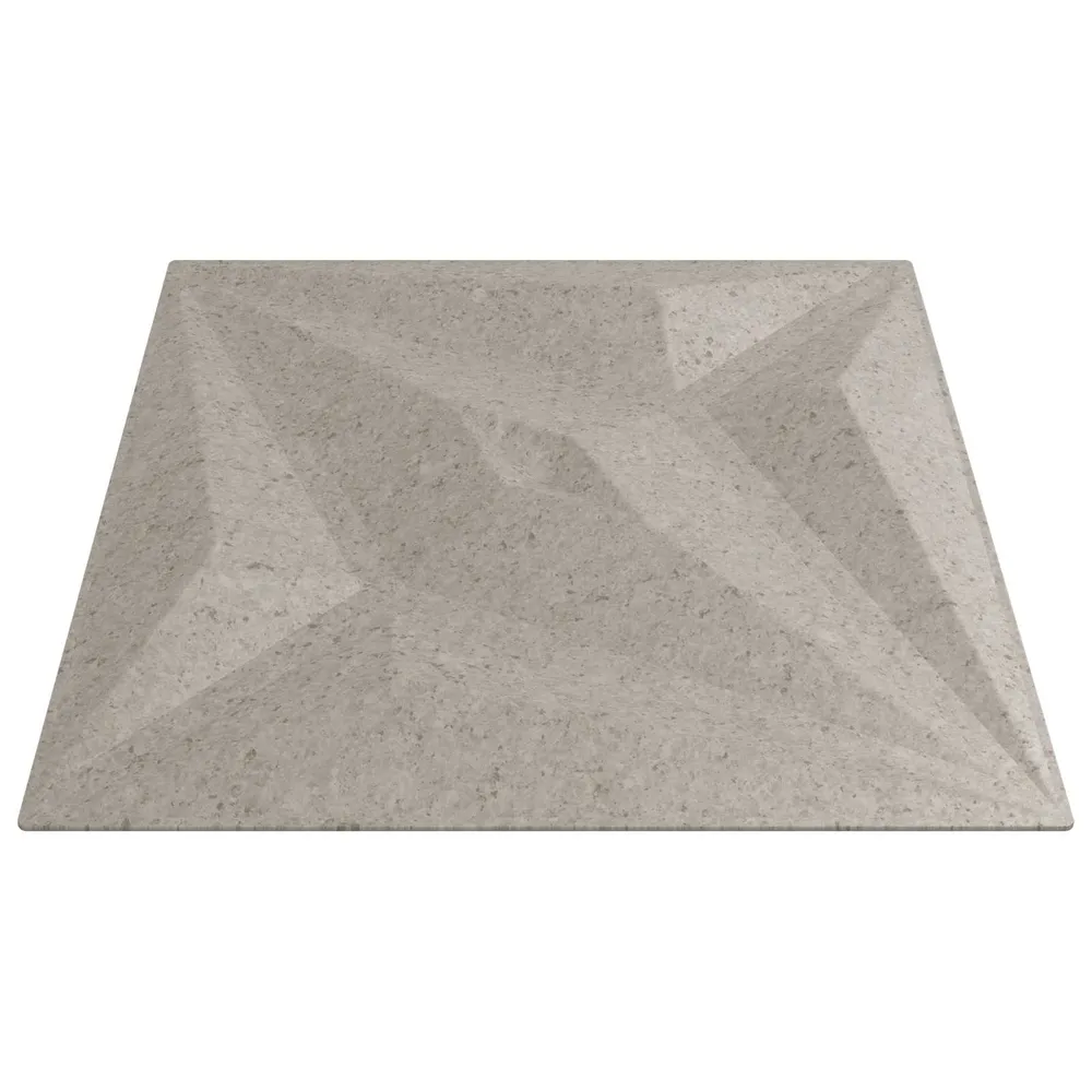 vidaXL Fali panelek Csillag 48 pcs Csillag Beton 50 x 50 cm XPS Hab