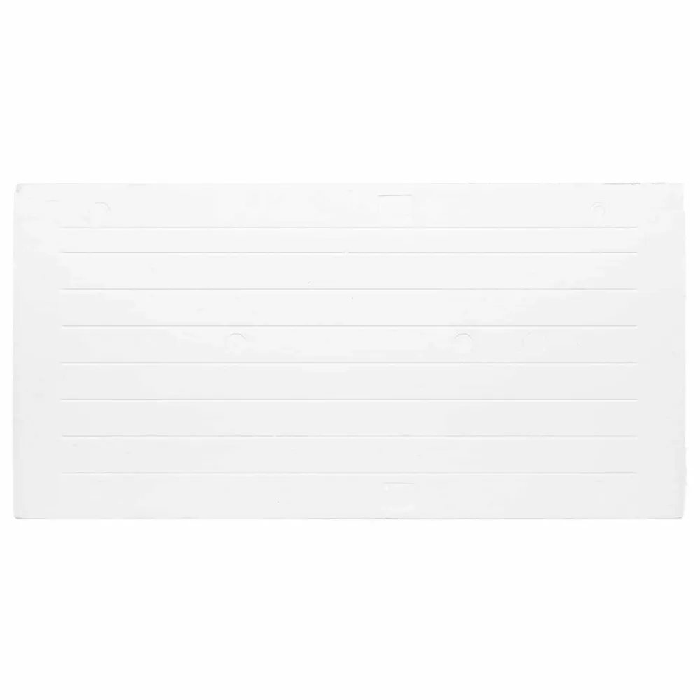 vidaXL Fali panelek 10 pcs Sötét Barna 100 x 50 cm EPS Hab
