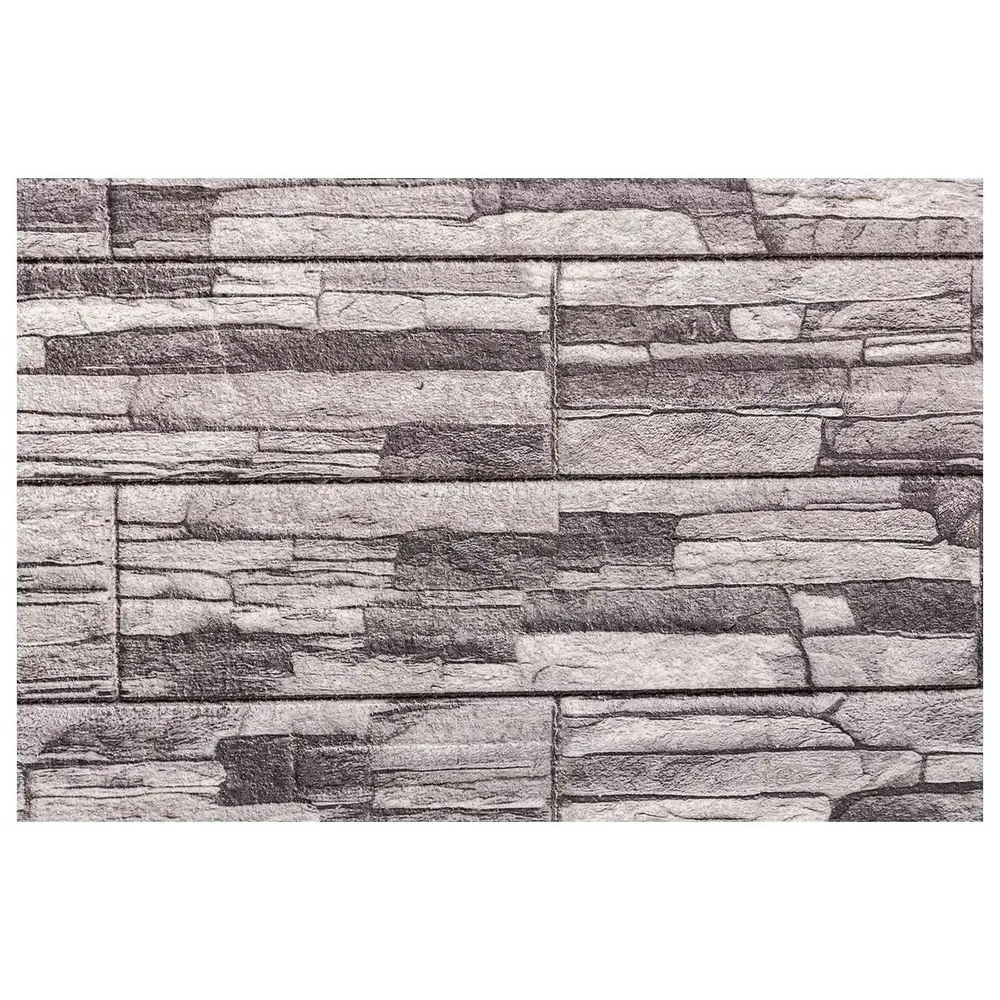 vidaXL Fali panelek 10 pcs Sötét szürke és világos szürke 100 x 50 cm