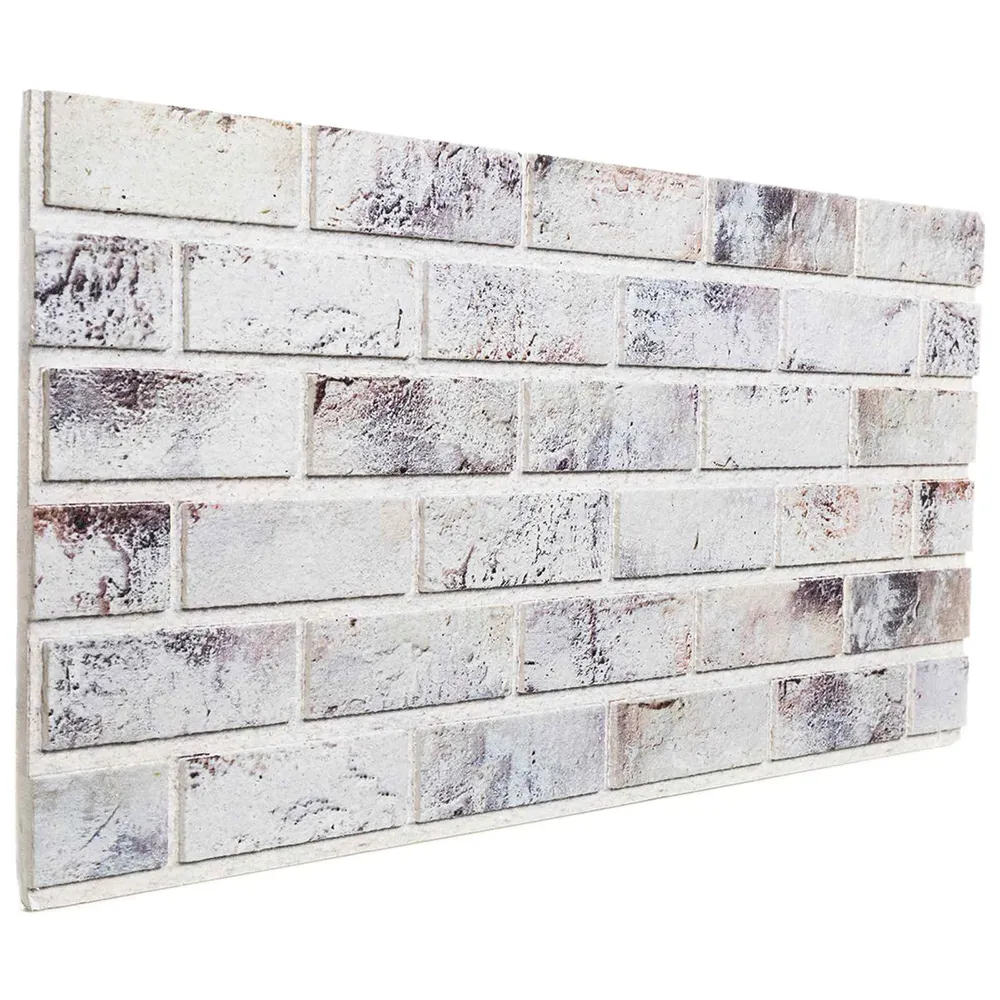 vidaXL Fali panelek 10 pcs Világosszürke és fekete 100 x 50 cm EPS Hab